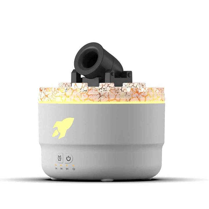 Vulkanisk Luftfukter med LED Lys og Aromaterapi - Kreativ Aroma Diffuser for Hjem og Kontor, Luftrensere med Atmosfærisk Belysning | Norvo