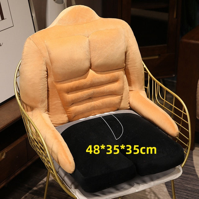 Norvo | Muskelmann Sterk Kosedyr Body Pillow Pute