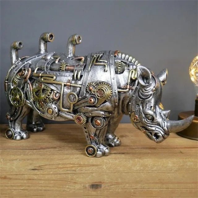 SteamBeast - Steampunk Dyrefigurer med Gears Norvo