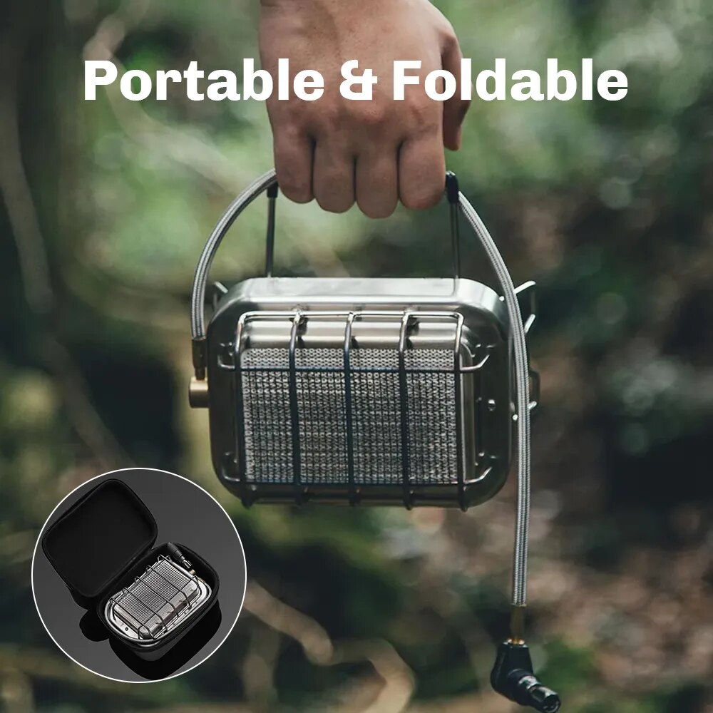 Norvo | Heat Fold Bärbar Gass Campingovn