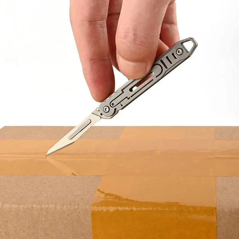 Norvo | Utbyttbare blader Faltbar EDC-kniv