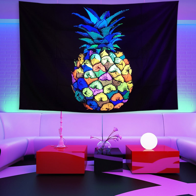 Norvo | Fargerik Glødende Luminøs Veggteppe