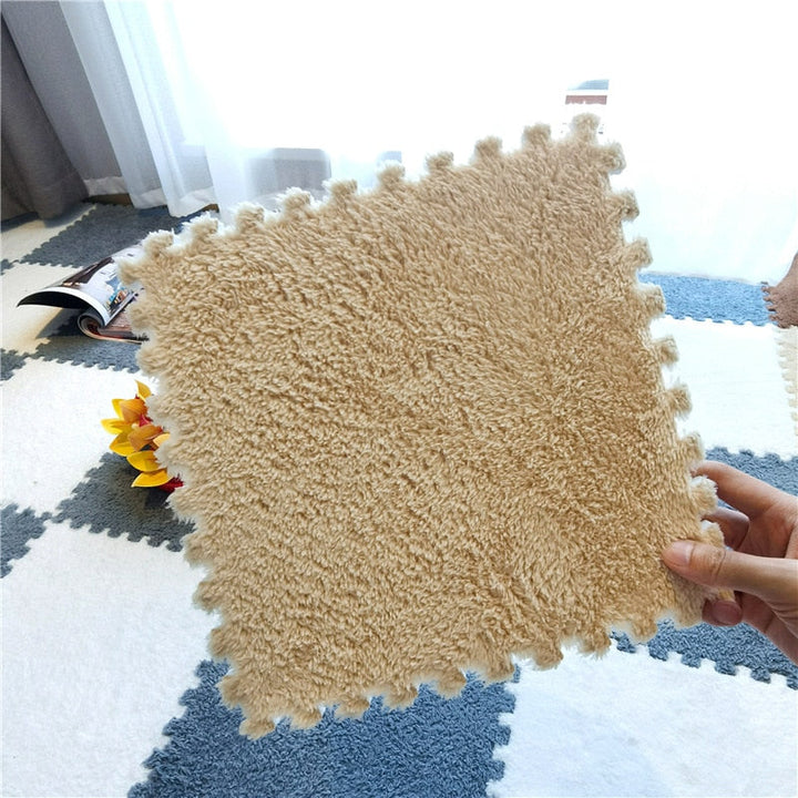 DIY Vinter Plush Puslespill Matte | Norvo