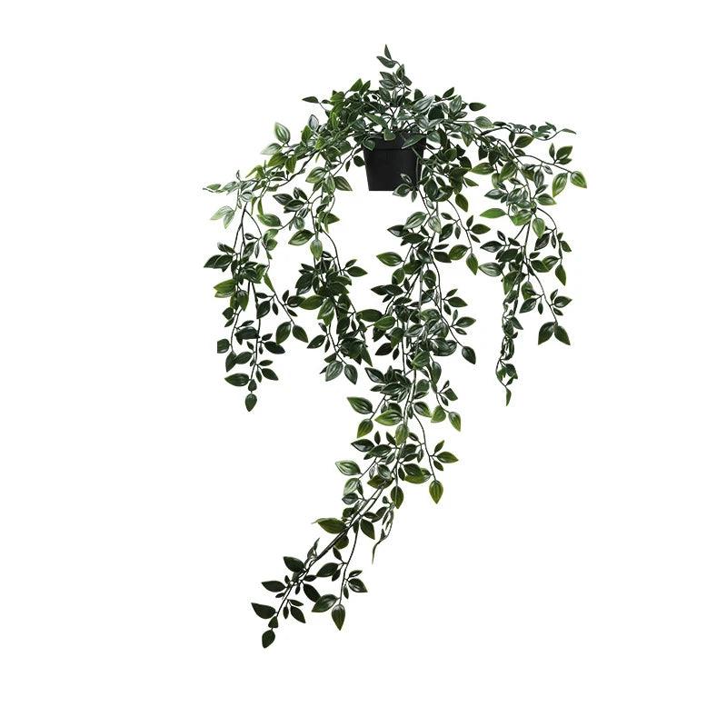 Norvo | VerduraLine Künstig Plante Hengende | Eviggrønn & Vedlikeholdsfri | 90 cm Dekorasjon | Frisk Naturlig Design
