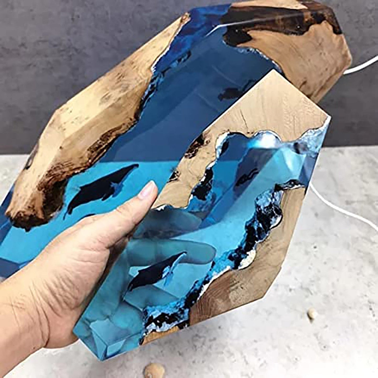 Norvo | Dyphavseventyr Harpiks Dykkelys Dekor