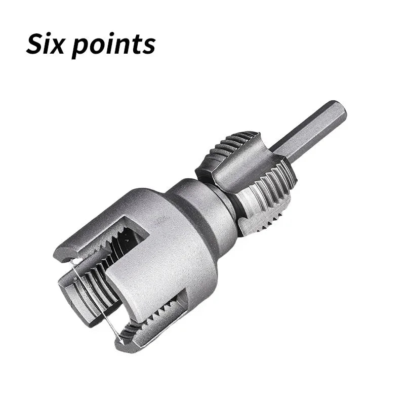 Norvo | Pipe Thread Reamer & Edge Cutter Drill Attachment Tool