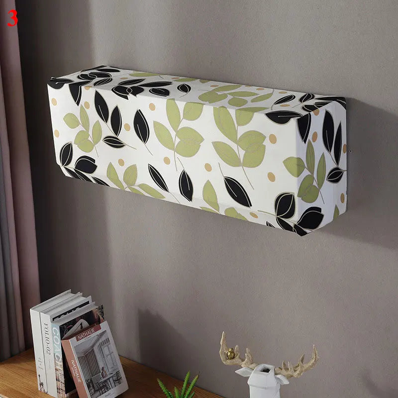 Norvo | Polar Fleece Klimaanlegg dekning: Veggmontert anti-støv beskyttelse, lett å rengjøre polyester AC dekning for husholdningsbruk