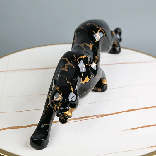 Norvo | Elegant Jaguar Steinskulptør