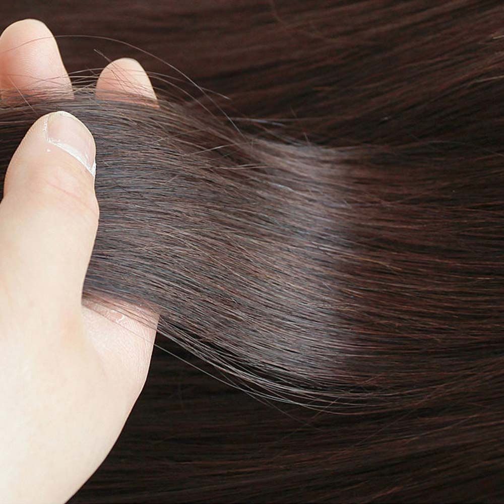 Norvo | Clip-On Naturlig Utseende Syntetiske Hårpupper