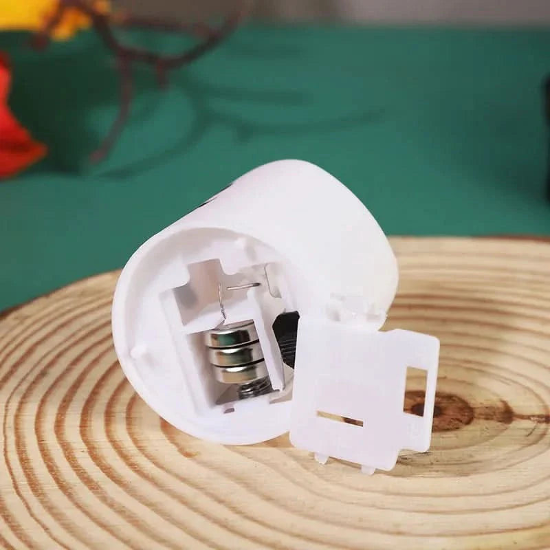 Norvo | Halloween LED Spøkelse & Gresskar Stearinlys – 6 Pakke