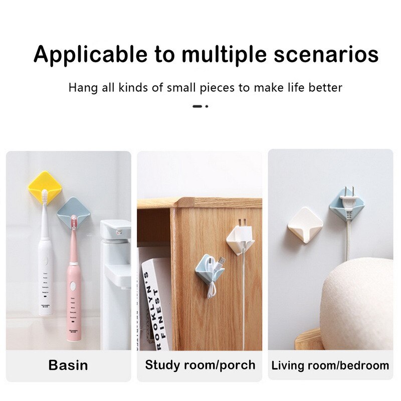 Norvo | Selvklebende Sterk Kabelholdende Veggkrok