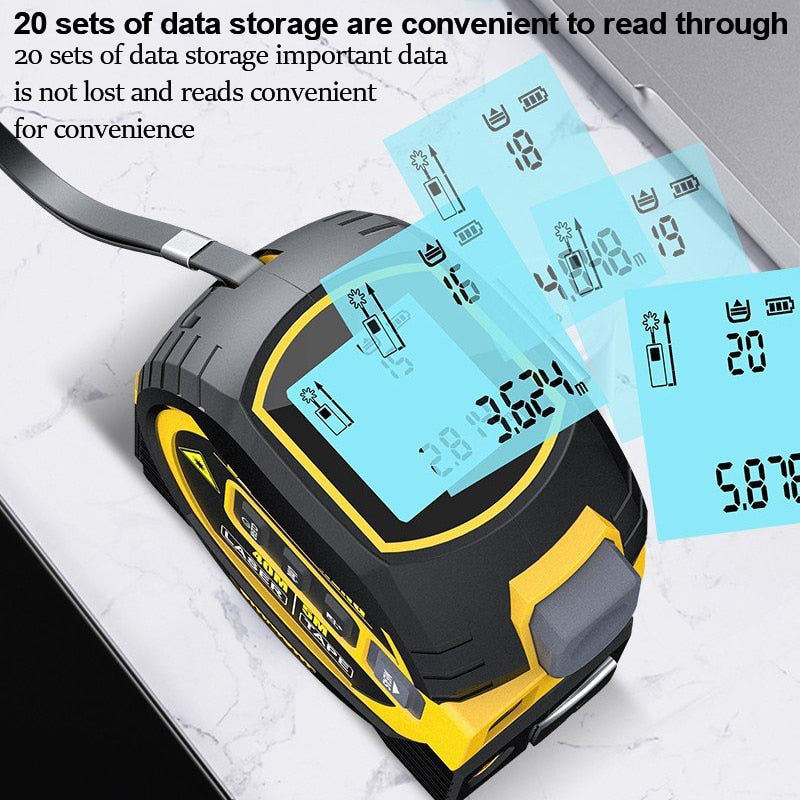 Norvo | 3i1 Ultimate Pro Laser Smart Tape Measure