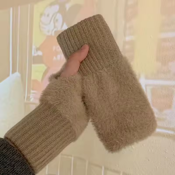Norvo | Unisex Fleece Fingervotter – Varme, Myke og Fungerende
