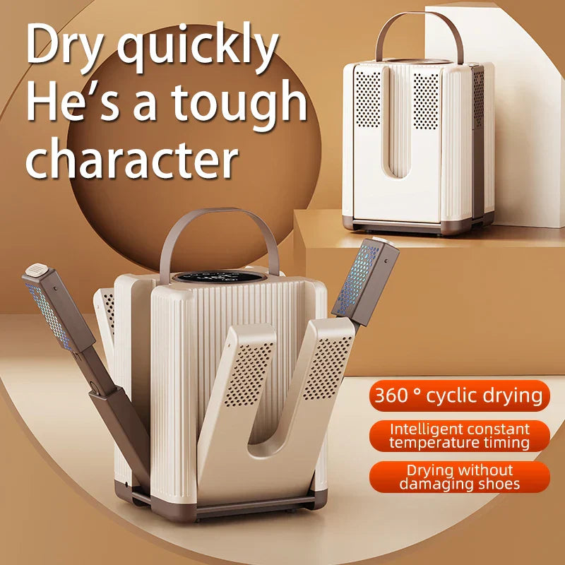 Norvo | Seksarm Hurtigoppvarming Sammenleggbar Elektrisk Skotørker