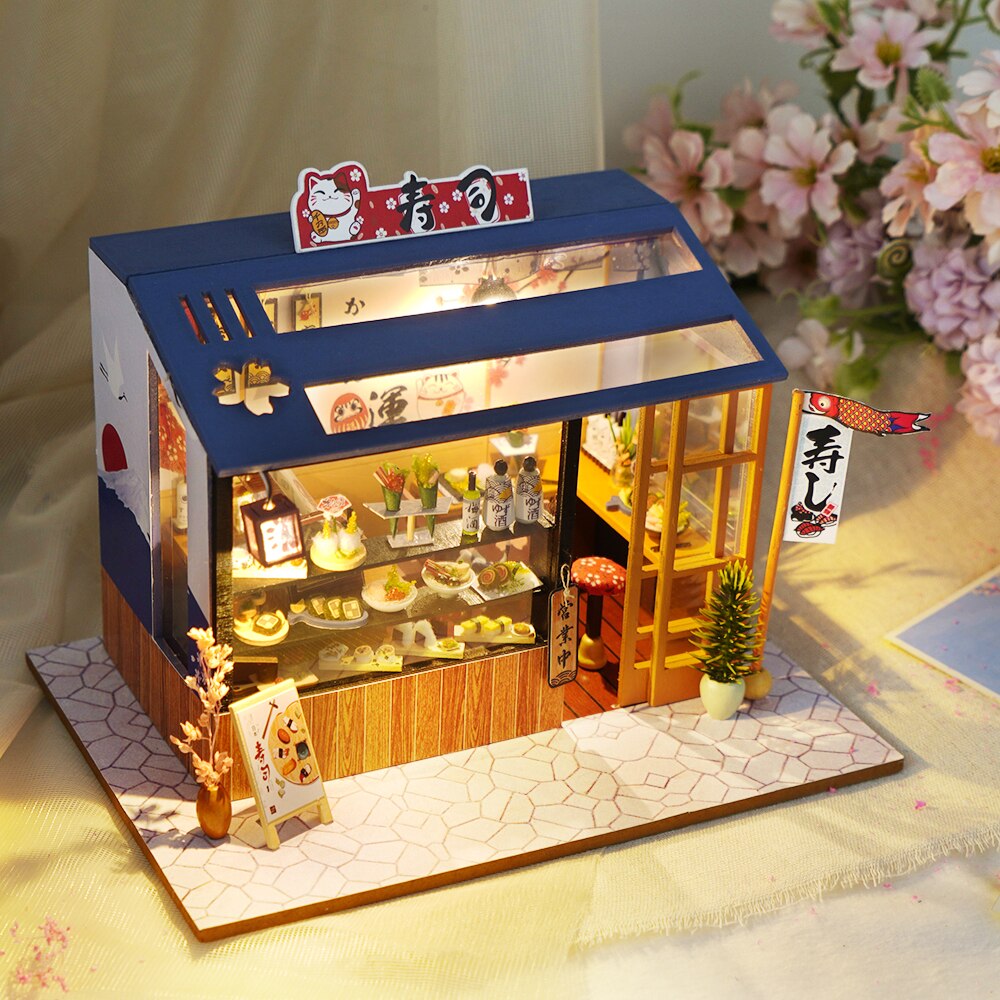 Norvo | Miniatyr DIY japanske bygningsleketøysett