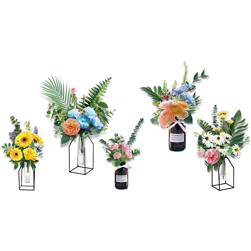 Norvo | 3D Nature Vind Grønn Plante Veggklistremerke