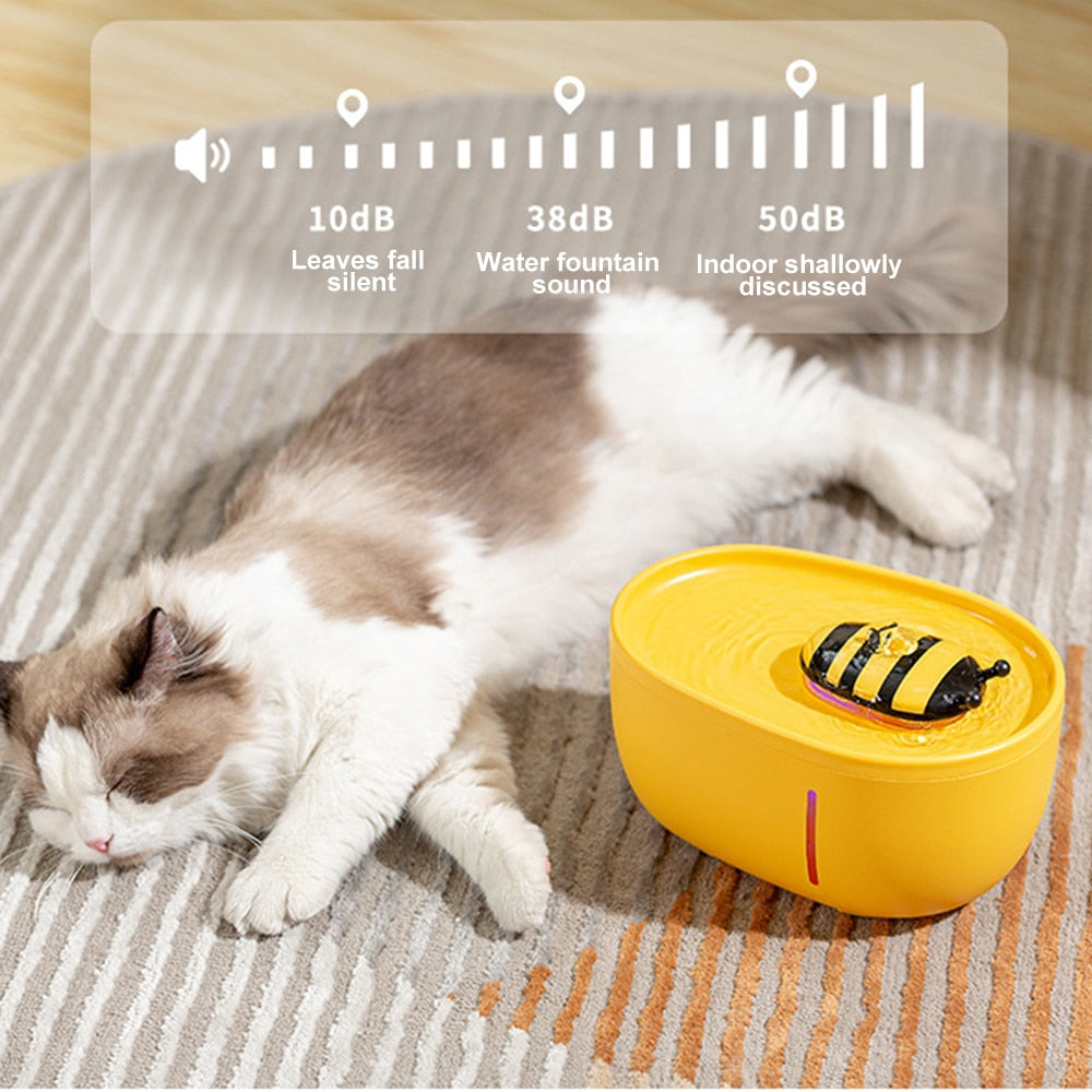 Norvo | Honey Flow Pet Automatisk Vannfontene