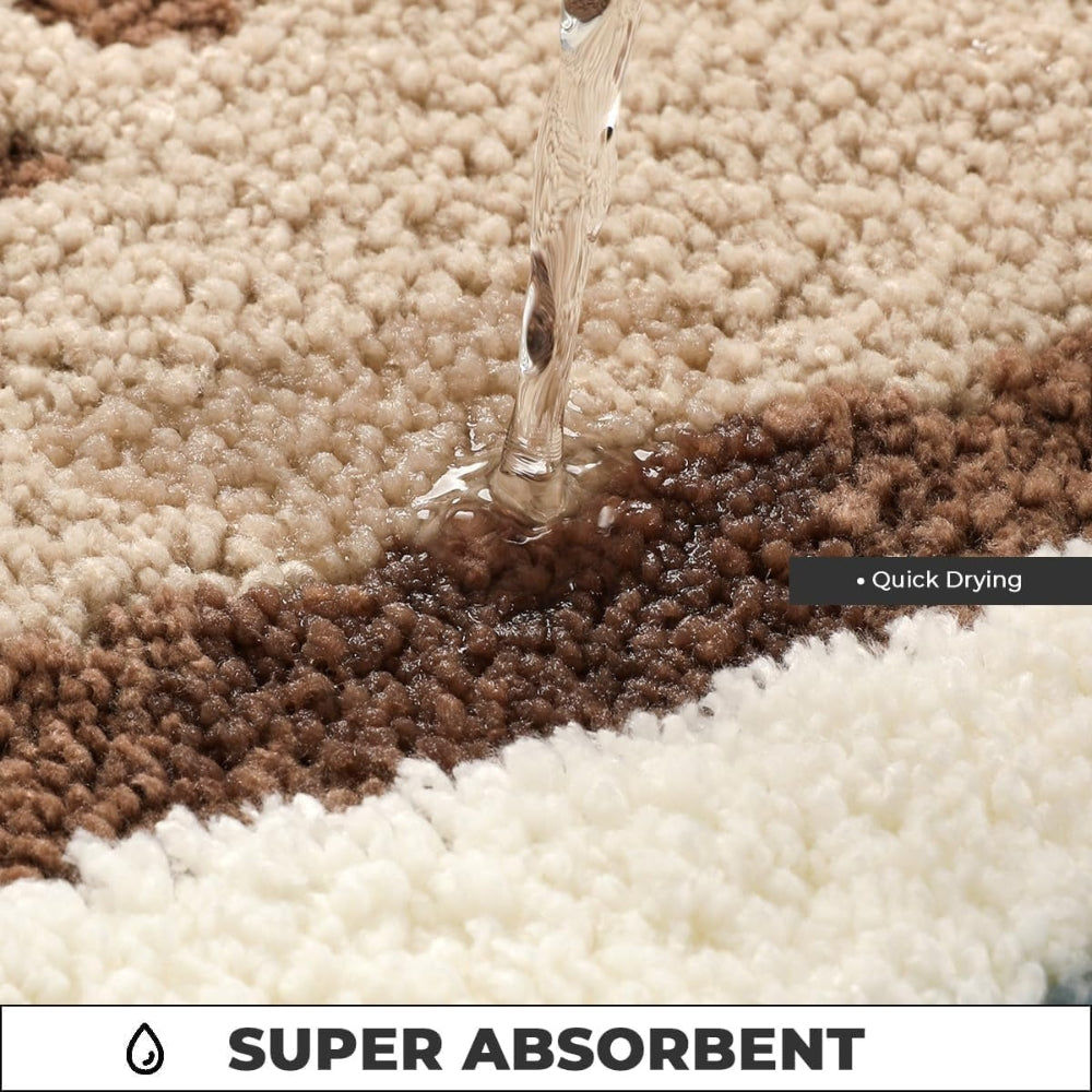 Norvo | Seaside Footprint Pattern Badmatte
