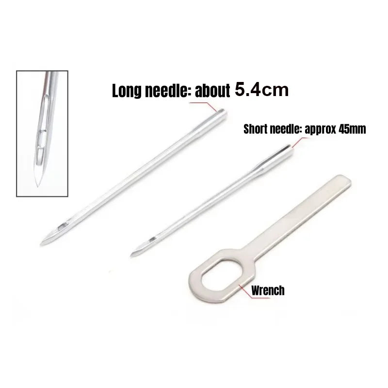 Norvo | Læder Sy Kit | Håndsyers Maskin & Tilbehør | Vokset Tråd & Værktøj | For Læder Håndværk & Reparer