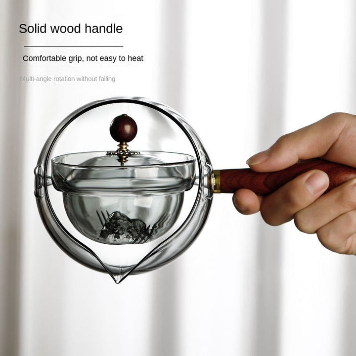 Norvo | Tidløs Roterende Elegant Varmeresistent Teapot