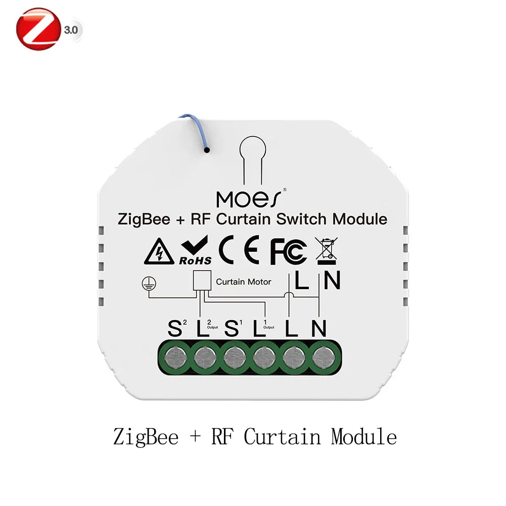 Tuya ZigBee Smart Light Relay Switch Module - WiFi Kontroll via SmartLife Google Alexa Apper