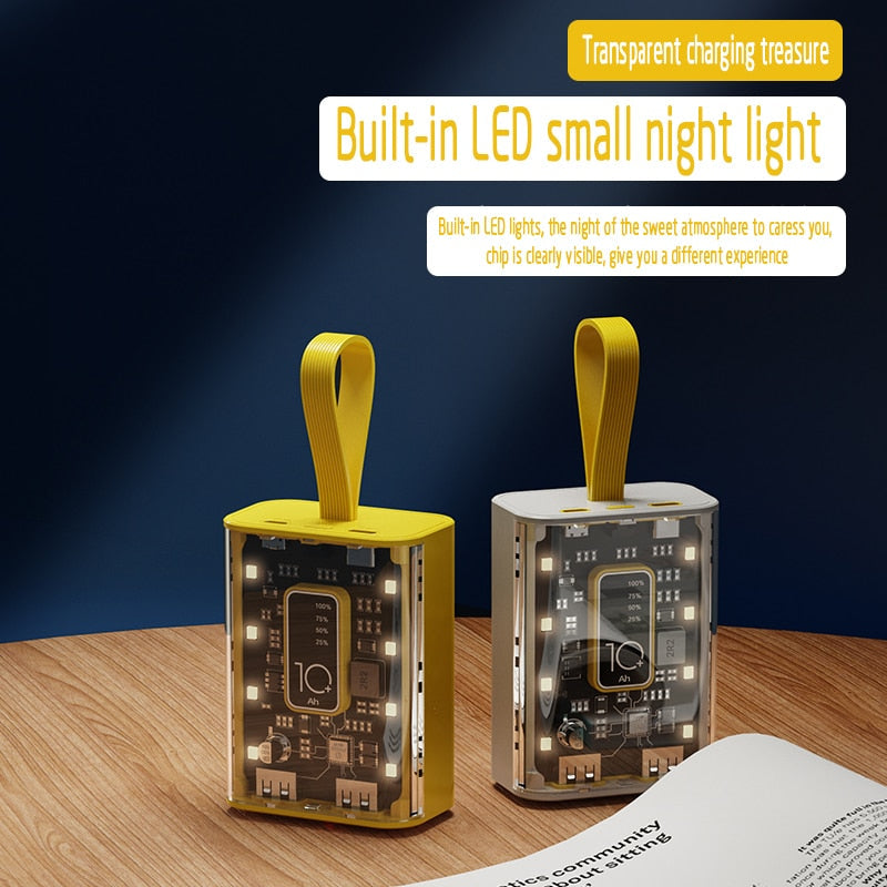 Norvo | Transparent Insight Hurtigladings Powerbank