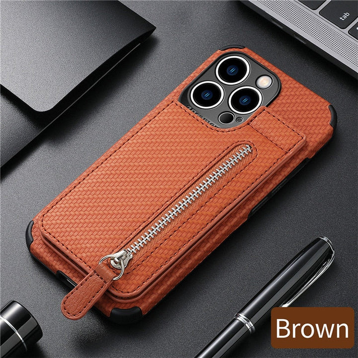 Norvo | Zip Zip Elegance Lommebok iPhone Etui
