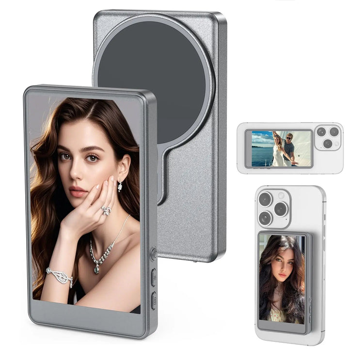 Norvo | Magnetisk Selfie Speil For Bakre Telefonkamera