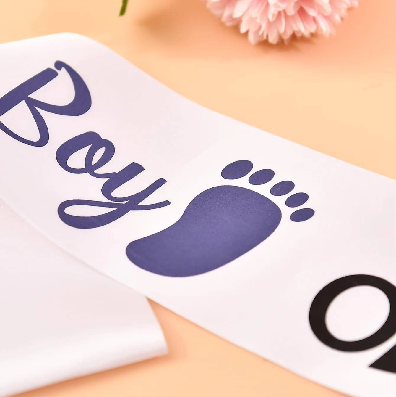 Norvo | Deluxe Kjønn Avsløring Skulder Sash for Mamma & Pappa