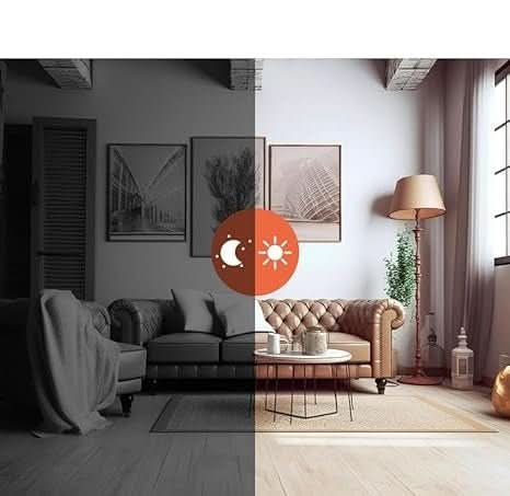 Norvo | 1080P Mini sikkerhetskamera med bevegelsesdeteksjon og appkontroll