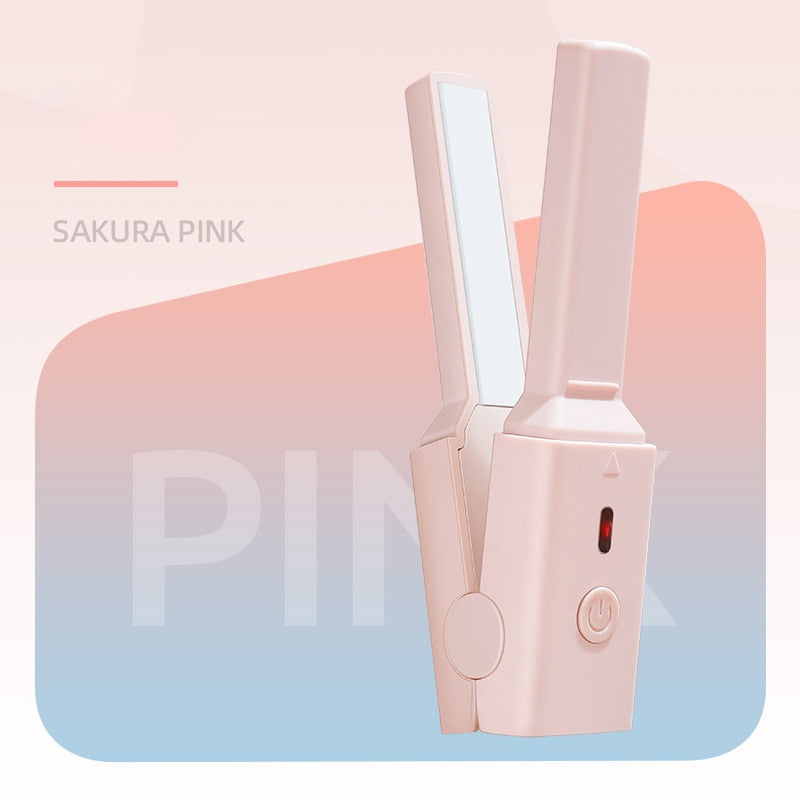 Norvo | Mini Rask Oppvarming USB Reise Hårglatter