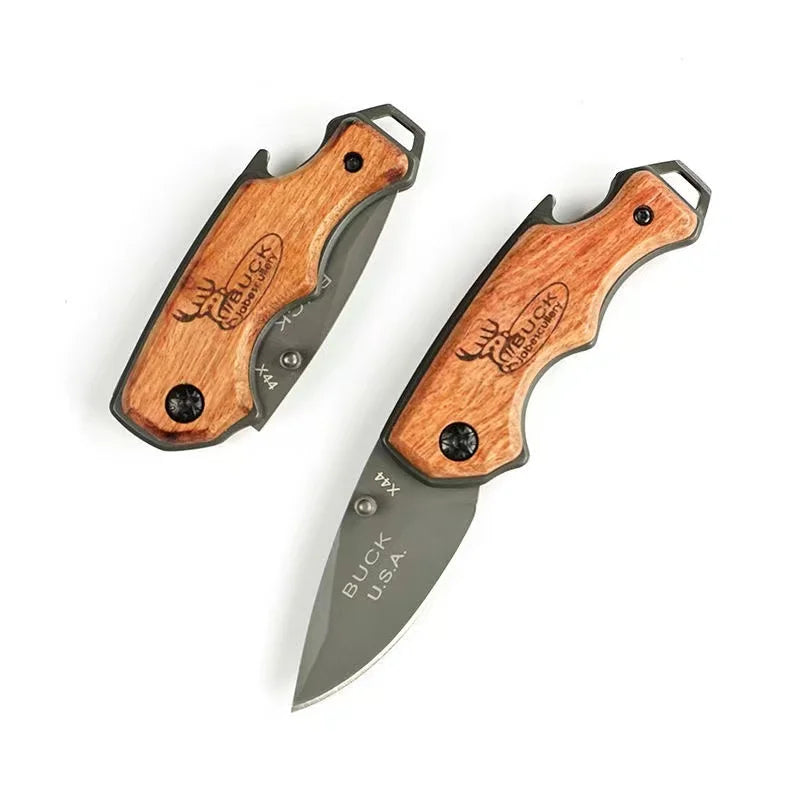 Norvo | Bærbart sammenleggbart kniv - For utendørs- og husbruk, inkludert fruktkniv og lommekniv for enkel transport