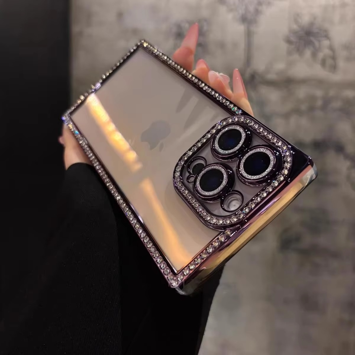 Norvo | Diamond Rhinestone Luxury iPhone-deksel