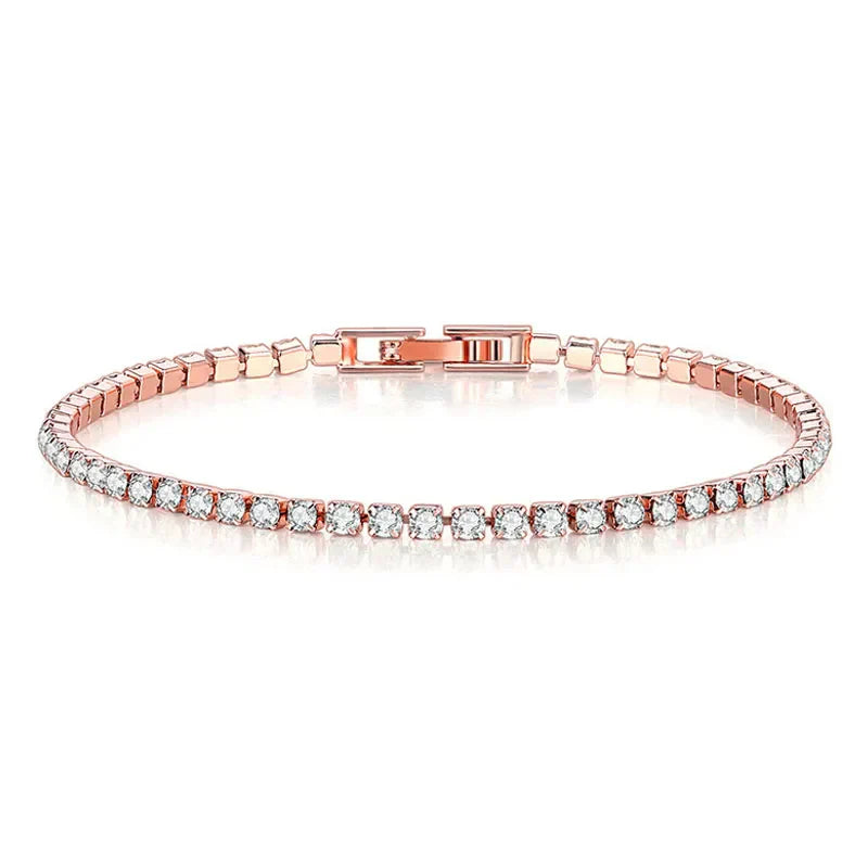 Norvo | Tennisarmbånd – Skinne med holdning: Eleganse i sterling sølv og hip-hop stil!