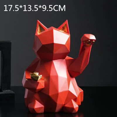 Norvo | Nordisk Stil Geometrisk Lykke Katt