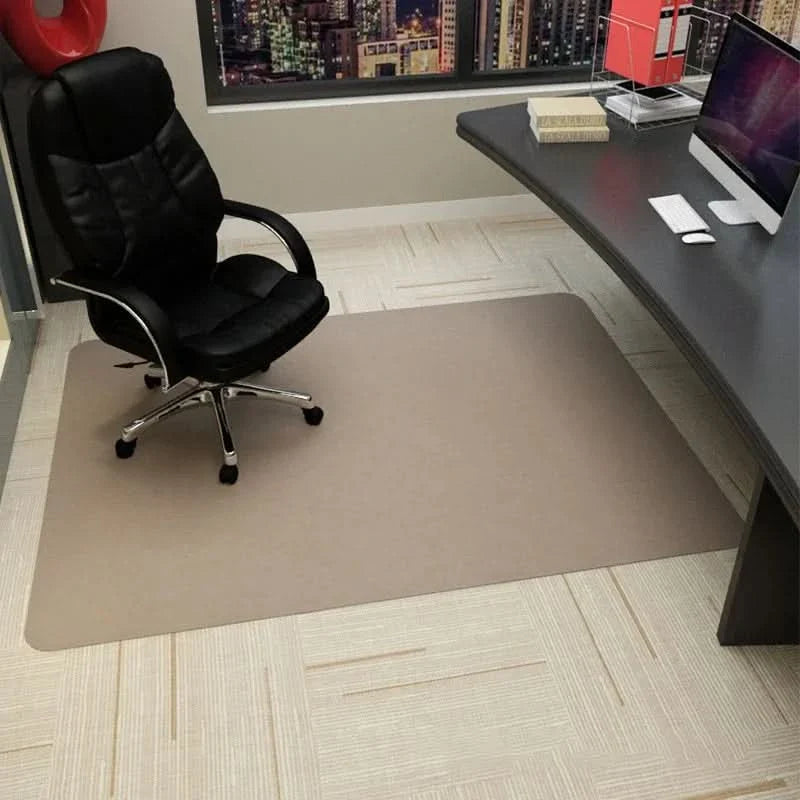 Norvo | 90x120cm Kontorstolmatte – Teppebeskytter for harde gulv