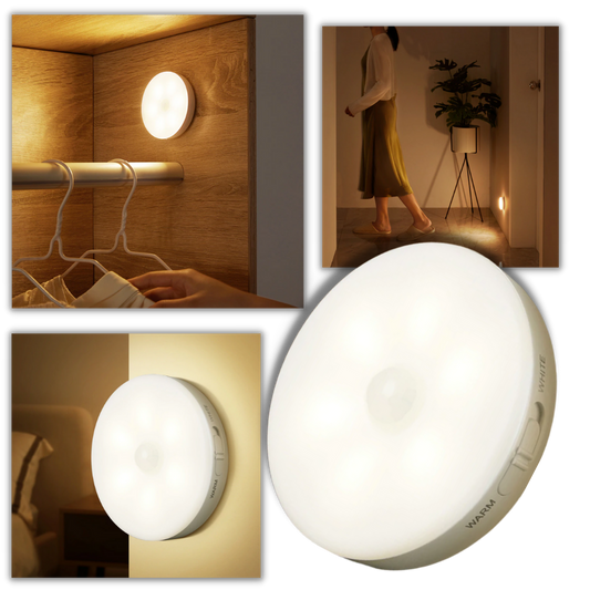 LED-lys med bevegelsessensor