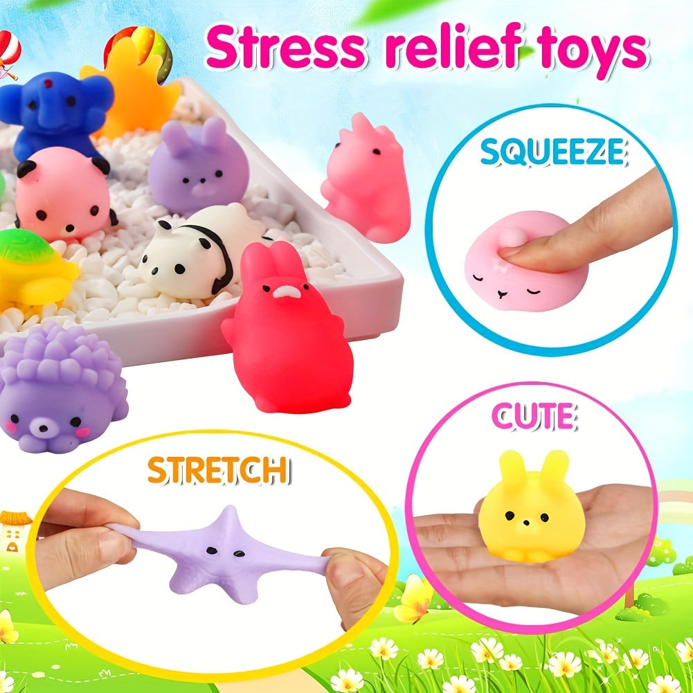 Norvo | SquishyZoo | Kawaii Squishy Dyr Fidget Leketøy - Stressavlastning, Sikkert og Giftfritt, Passer for Alle Aldre