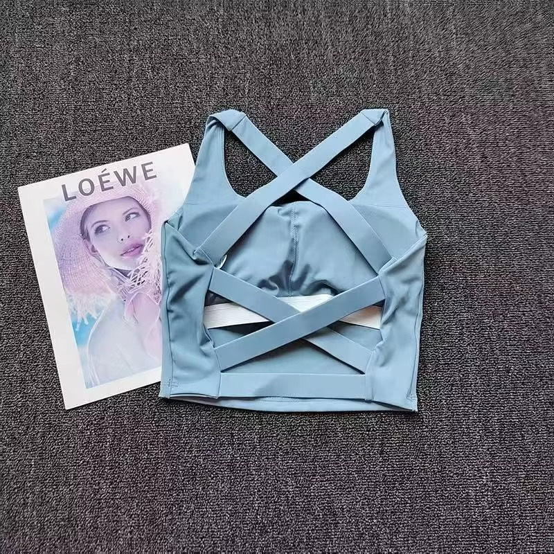 Norvo | Sømløs Sports-BH for kvinner Push Up Yoga og Løp Top