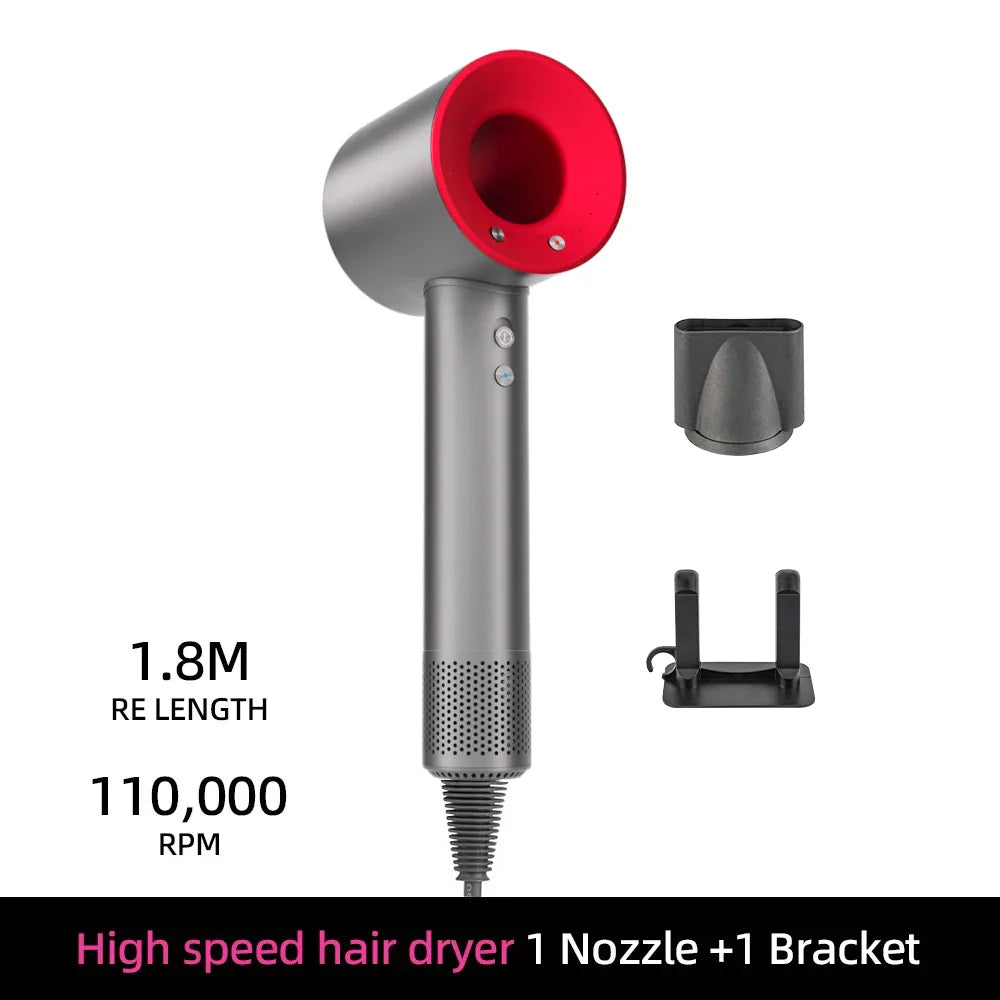 Norvo | Ion Hårføner | 200 Million Negative Ions | Intelligent Temperaturkontroll | 110,000 RPM