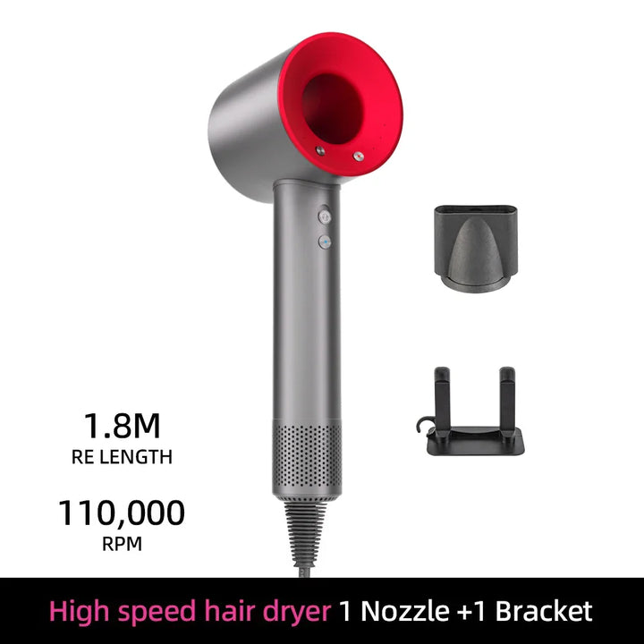 Norvo | Ion Hårføner | 200 Million Negative Ions | Intelligent Temperaturkontroll | 110,000 RPM