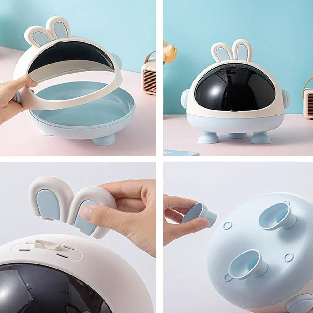 Norvo | Mini Rabbit Desktop Lagringssøppelkurv