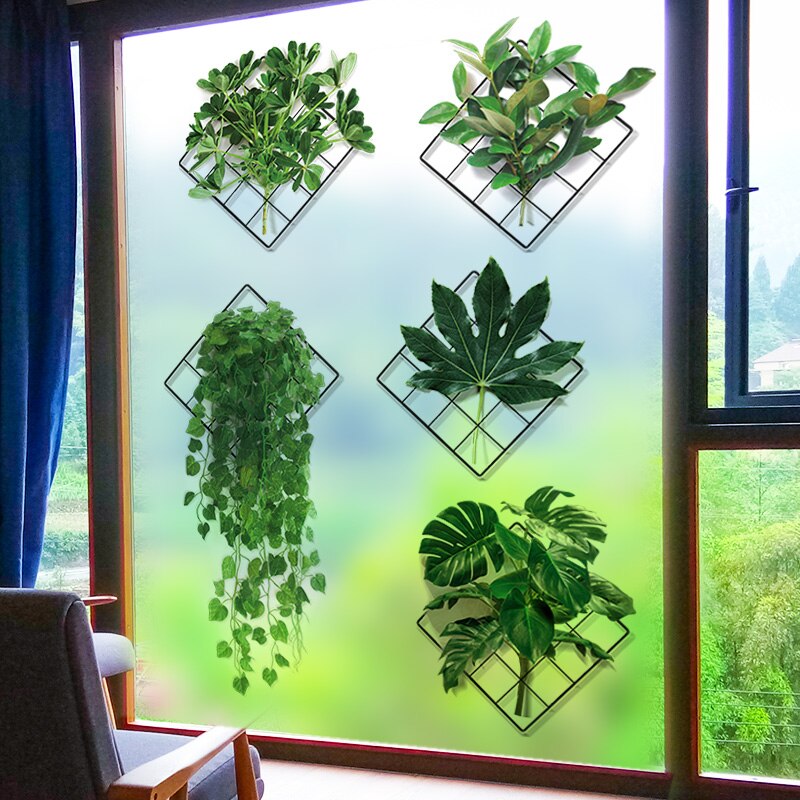 Norvo | 3D Nature Vind Grønn Plante Veggklistremerke