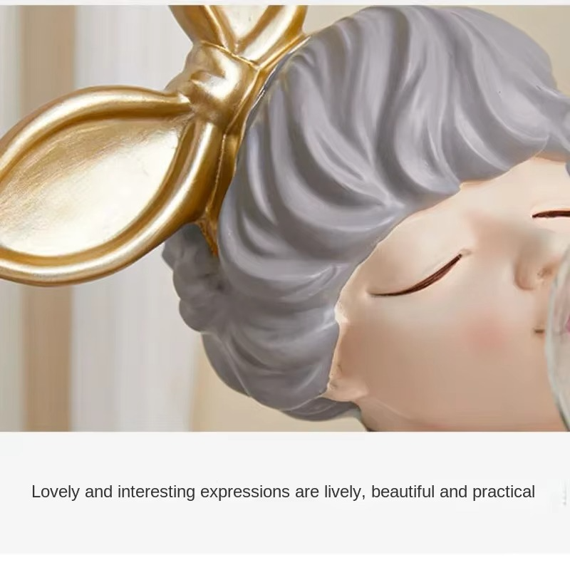 Norvo | Boble Blåsende Jente Lampe - Fantasifulle Sjarme for Ethvert Innendørsrom