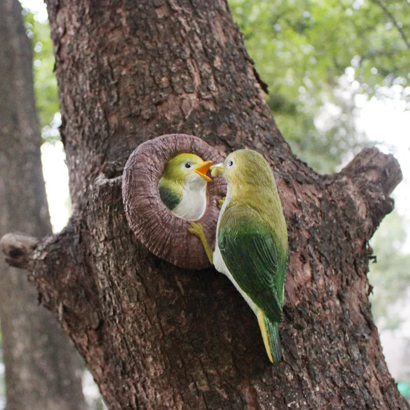 Norvo | Kjærlighetsfugler Tre Klem Veggdekor