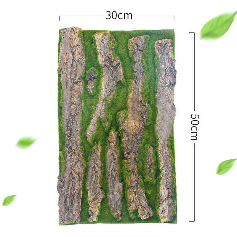 Norvo | DIY Veggdekorasjon Grønn Plante Bark