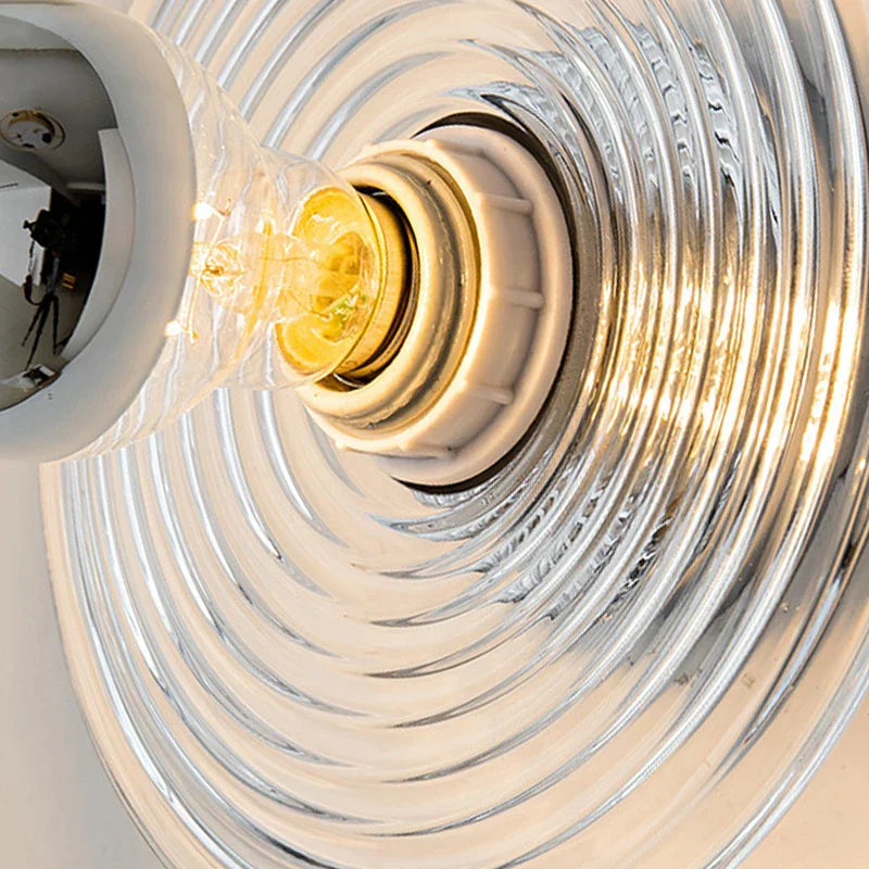 AquaGlow Vegglampe – LED-belysning med bølgemønster Norvo