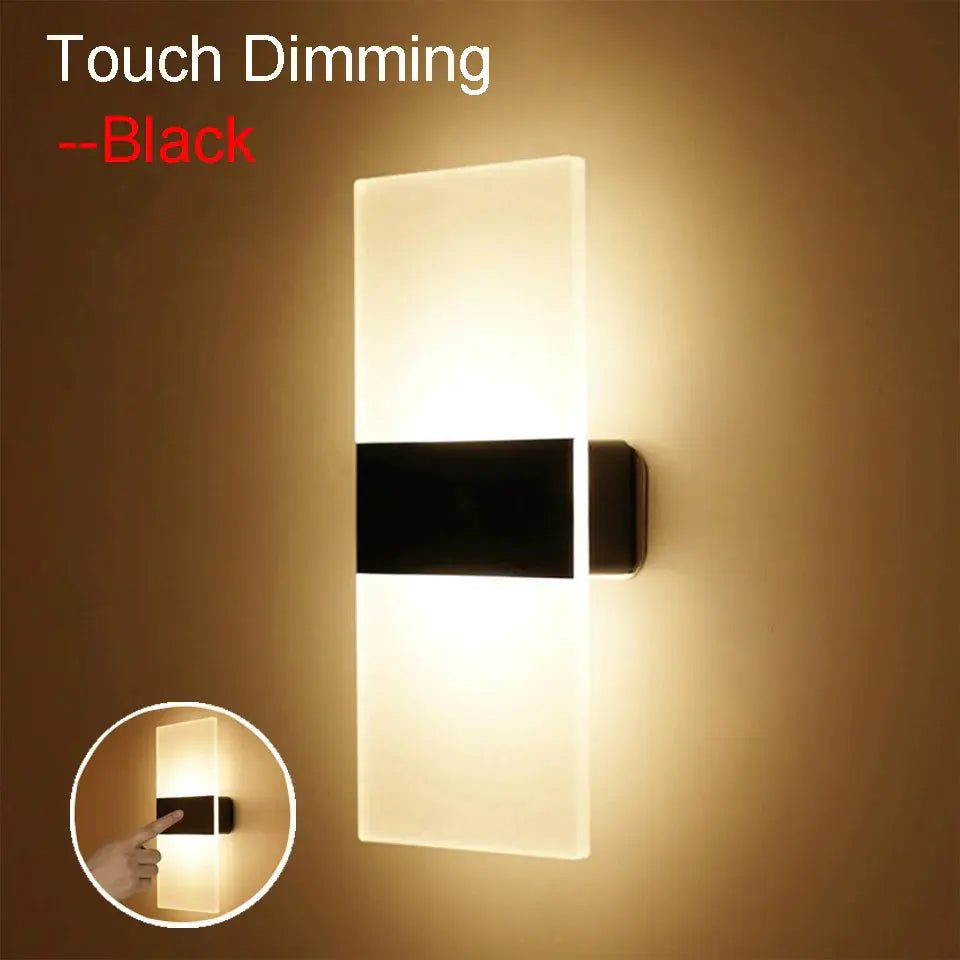 Lumière Éclatante - Berøringsløsning Vegglampe USB-oppladbar