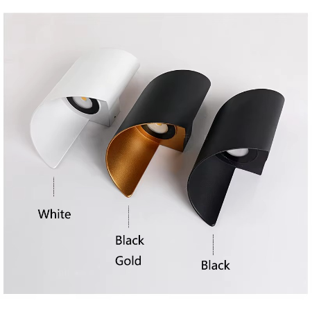 Norvo | Slank dobbel retnings LED utendørs vegglampe