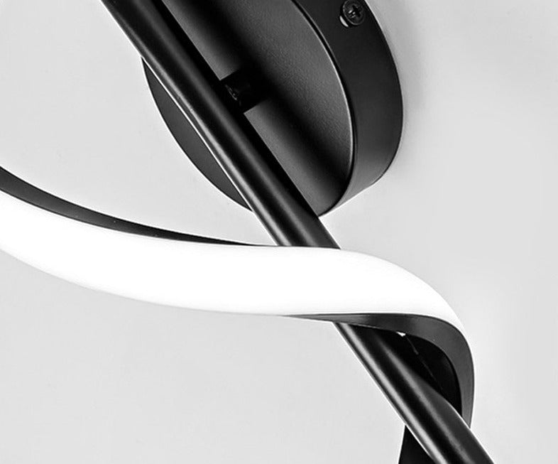 Norvo | SpiralLume – Minimalistisk LED Vegglampe med en Moderne Kante